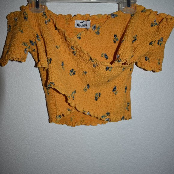 Hollister Tops - Off Shoulder Wrap Crop Top
